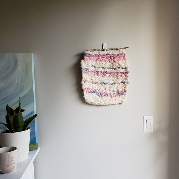 Wool woven wall tapestry - Picture 2 of 5